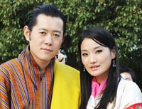 ブータン国王夫妻