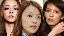 安室奈美恵,今井絵理子,知念里奈