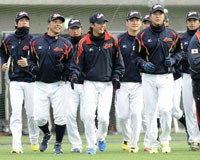 WBCの日本代表合宿