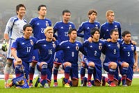 オランダ代表と対戦した日本代表メンバー