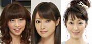 安田美沙子｜深田恭子｜坂下千里子