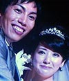 越川優結婚画像