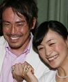 上村愛子と皆川賢太郎