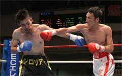 ロバート山本TKO勝利デビュー