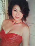 古閑美保 ドレス