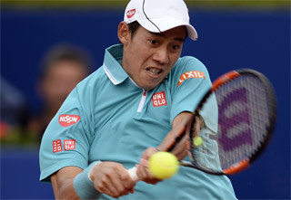 錦織圭　バルセロナOP決勝アンドゥハール戦