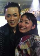 安藤美姫と南里靖晴