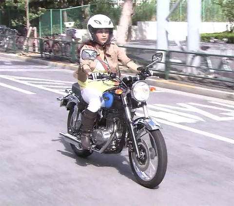 愛車はKAWASAKIエストレア