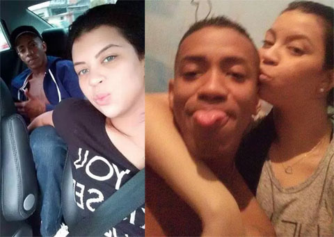 Jady Duarte poses with her drug lord ex Douglas Donato Pereira