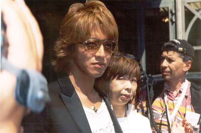 木村拓哉＆飯島氏(解散騒動前)