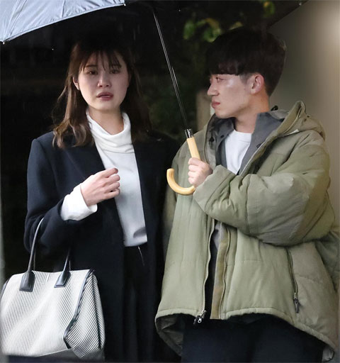 市村紗弥香さんと用丸雅也氏