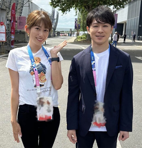 中川安奈アナ パリ中継