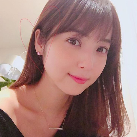 佐々木希 誕生石アメジストのピアス