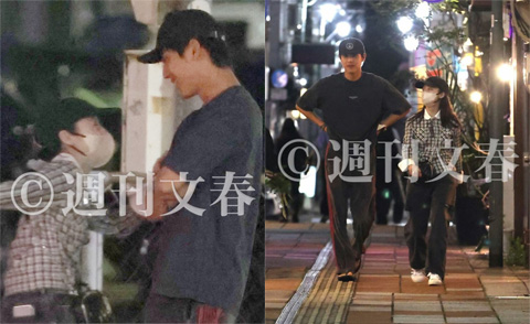 橋本環奈＆中川大志 深夜の下関デート