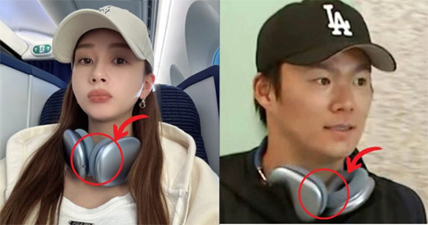 山本由伸＆Nikiお揃いのヘッドフォン