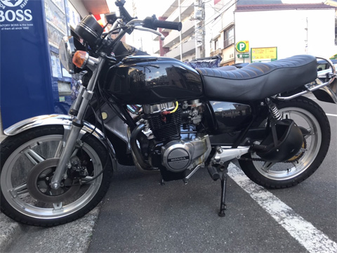 Z李の愛車｢HONDA CB250-T HAWK｣