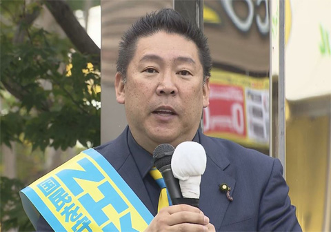 立花孝志氏 兵庫県知事選