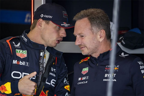 フェルスタッペンとレッドブルのホーナー代表