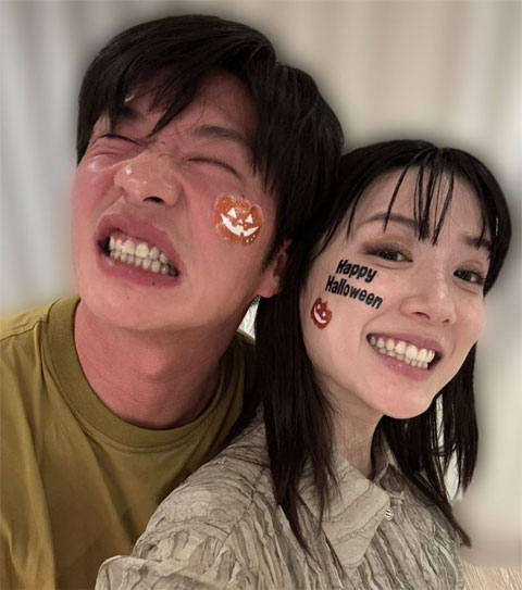 永野芽郁が田中圭 自撮りツーショット
