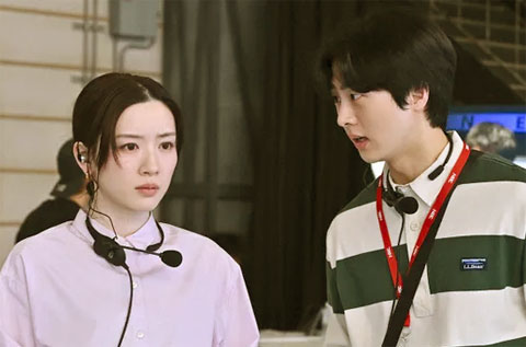 『キャスター』での永野とキム