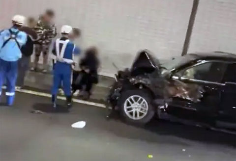 広末涼子容疑者 事故現場