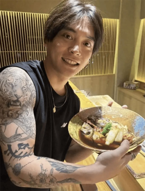 優里のタトゥー